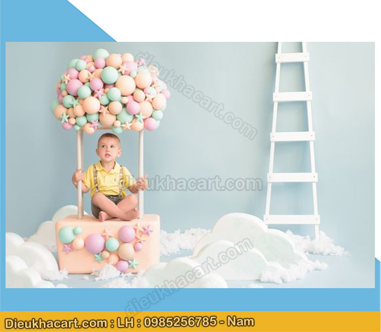 Bộ mô hình chụp ảnh cho bé bánh kẹo bằng xốp mút 3d ở hà nội