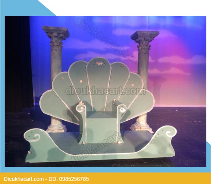 Mô hình ghế 3d bằng xốp mút trang trí sân khấu tại hà nội